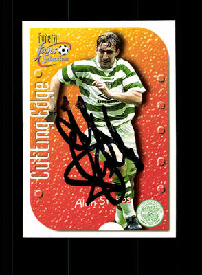 Alan Stubbs Celtic Glasgow Futera Sammelcard Original Signiert+ A ...