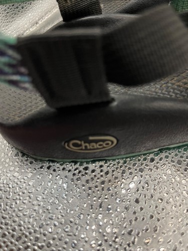 Chaco Womens Outdoor Sandals - Adjustable Straps Black & Teal Size 10 - Picture 7 of 11