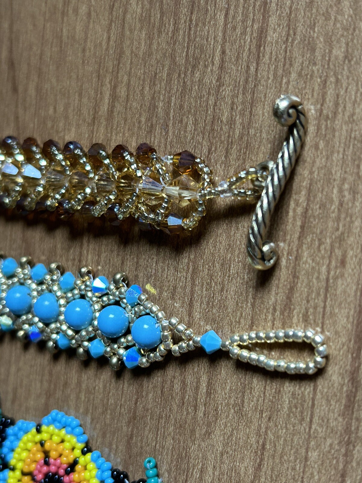 4 Beaded Bracelets - image 7