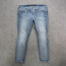 Torrid Jeans Women's 18 Blue Stone Wash High Rise Skinny Jeans