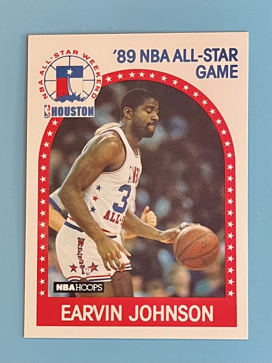 ヴィンテージ希少✨️MAGIC JOHNSON'S ALL-STARS ✨️ 1990-91 NBA Hoops Earvin Magic Johnson All Star Card #18 Set