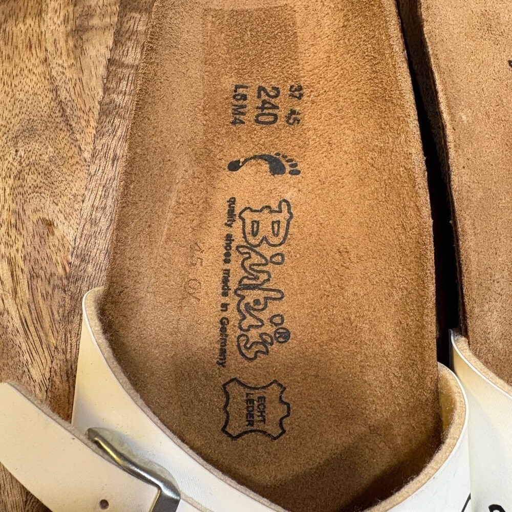 NEW RARE Kermit muppet Birkenstock Madrid Sz 6.5 image 3