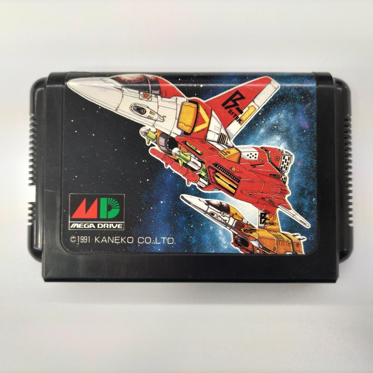 Aero Blasters Sur Sega Megadrive – Version Japonaise NTSC-J, Bon état, Jeu Complet