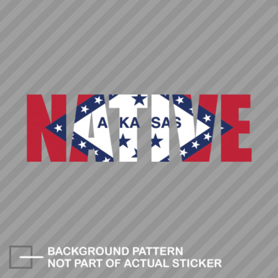 Arkansas Native Sticker Arkansas Native Sticker Decal Vinyl AR pride | eBay