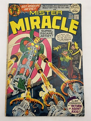 Mister Miracle #7 Jack Kirby DC Comics 1972 FN+