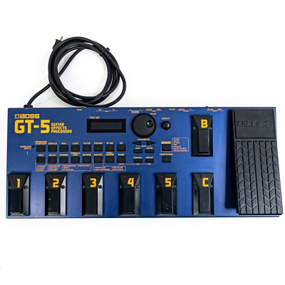 Boss GT-5 Guitar Multi-FX Processor   Classic  90s Guitar Powerhouse
