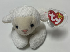 Ty Beanie Baby Fleece the Lamb #4125 Tag Errors