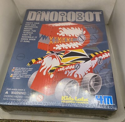 Dino Roboter Zum Selbermachen Mechanischer Dinosaurier Roboter Kit Kidz Labs BRANDNEU VERSIEGELT