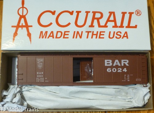 Kit Accurail HO #5033 (Rd #6024) Bangor & Aroostook (50' remachado AAR Boxcar) | Zustand: New
