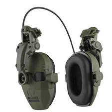 Earmuffs Tactical Helmet Headset Electronic Hearing Protector Equipped with Rail