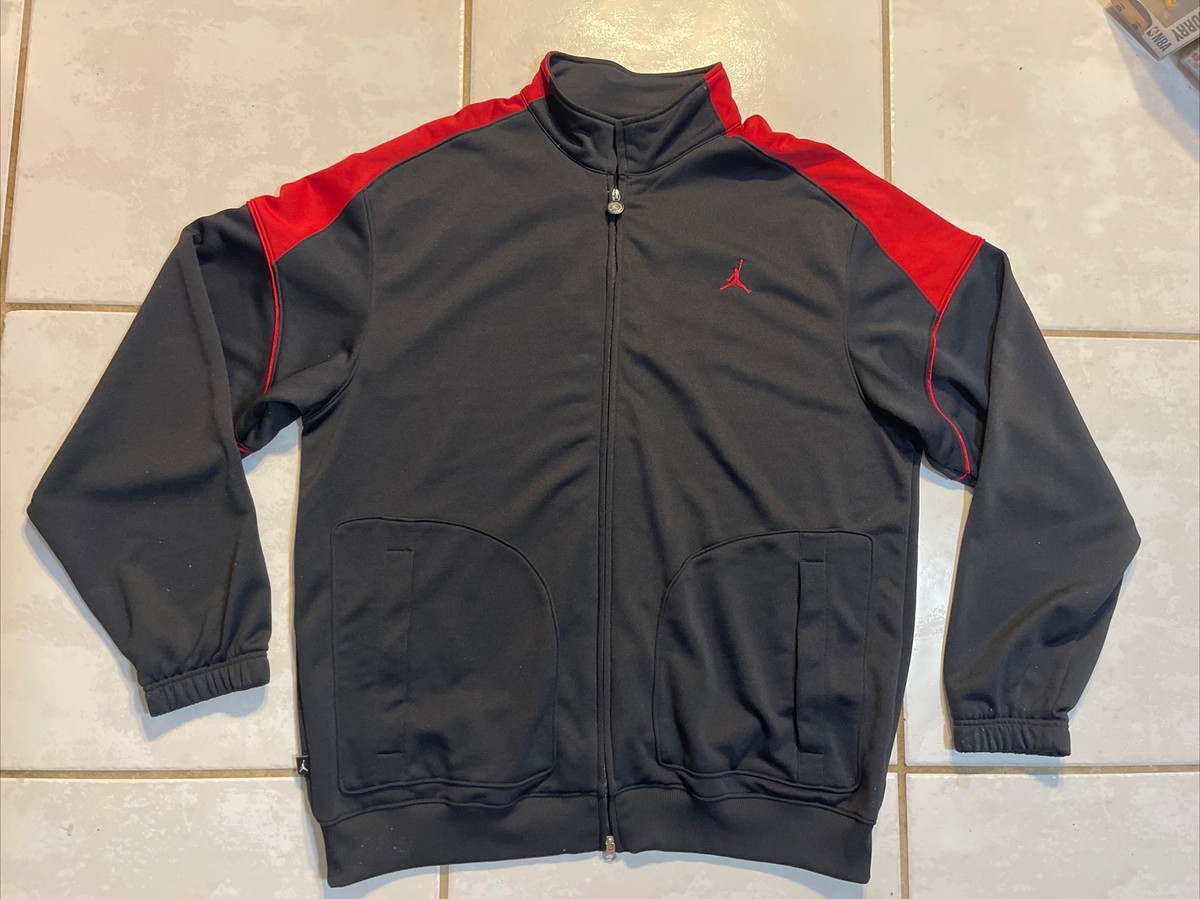 Nike AIR JORDAN Basketball Jumpman Track Suit Jacket Full Zip