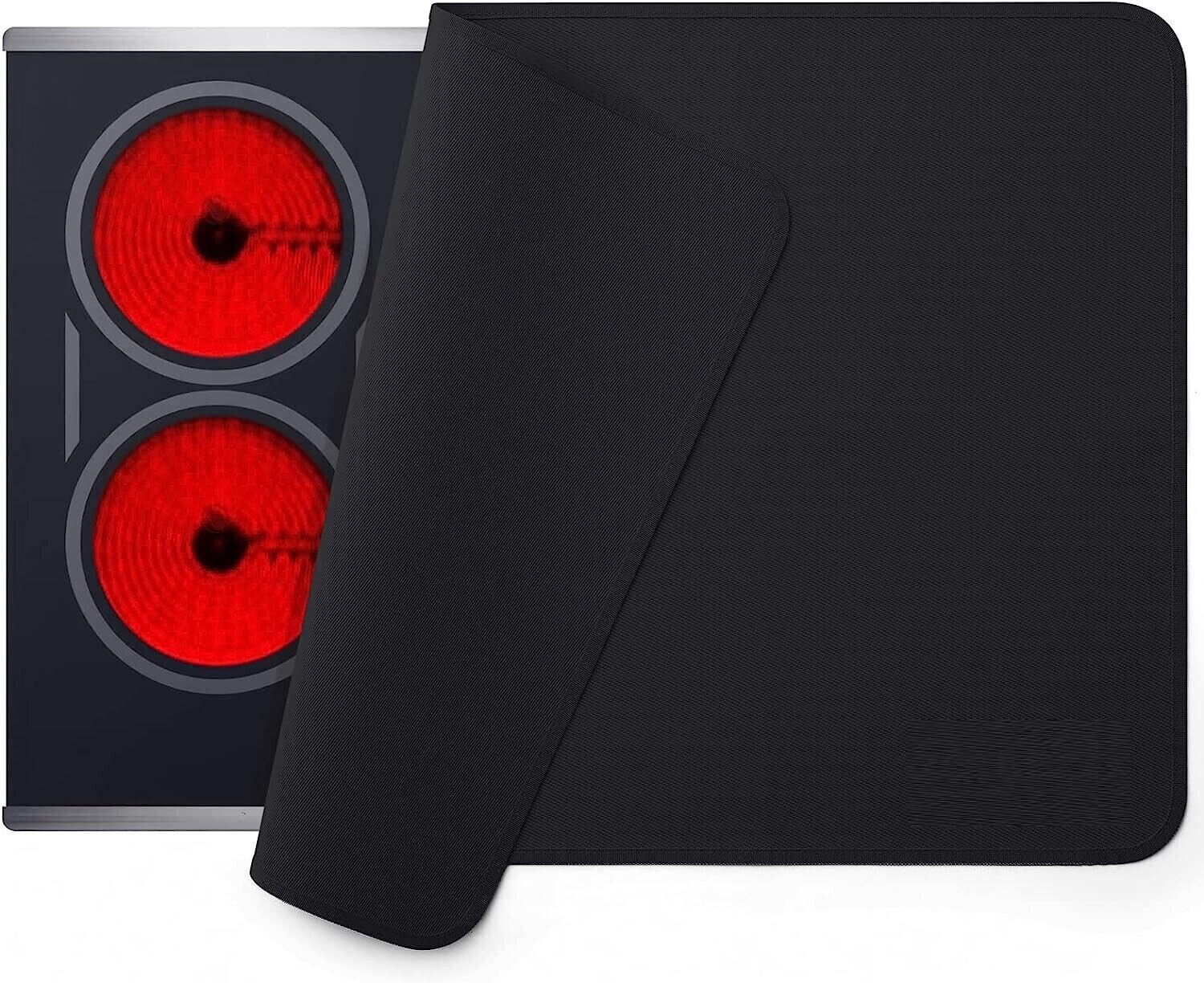 Unbranded Ceramic Cooktop Cover Matt Black Small Medium Large Fireproof