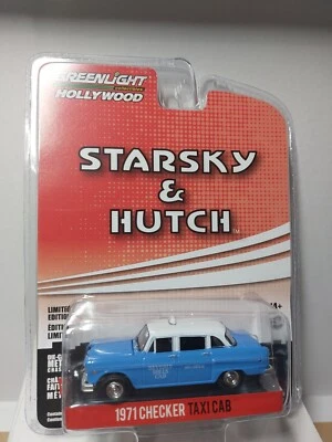 greenlight 1/64 🇨🇵 Starsky & Hutch série 2 taxi cab 1971 checker