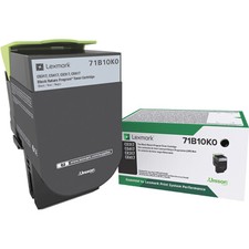 Lexmark 71B10K0 Black Toner Cartridge 3,000 Yield