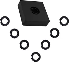 (7 Sets) 3/8" Impact Retaining Ring Clip Friction Ring Hog Ring with O-Ring for