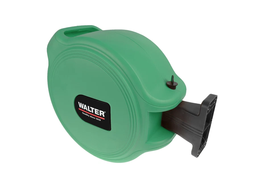 WALTER Gartenschlauch  Aufroller 20 m, Wasserschlauch Trommel, Schlauchtrommel - Bild 3 von 4
