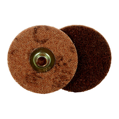 Scotch-Brite Roloc Surface Conditioning Disc, SC-DM, A/O Coarse, TSM,3 in