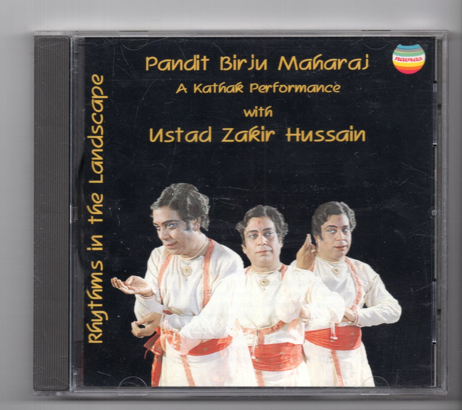(JX494) Pandit Birju Maharaj & Zakir Hussain, Rhythms In The Landscape - 1995 CD