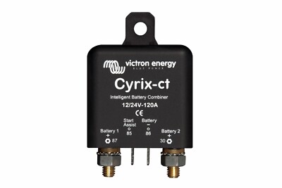 Victron CYR010120011	Cyrix-ct 12/24V-120A Intelligent Battery Combiner