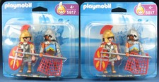 2x PLAYMOBIL 5817 - R&ouml;mer - Tribun und Gladiator - 2006 - NEU & OVP - New MISB
