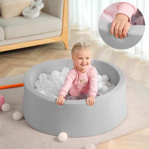 Baby Soft Kids Ocean Ball Play Pit Paddling Foam Pool Child Barrier Toy 90x30cm - Picture 14 of 18