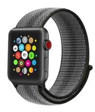 For Apple Watch Series 2/3/4/5/6/7/8 42MM 44MM 45MM Nylon Woven Sport Loop Band