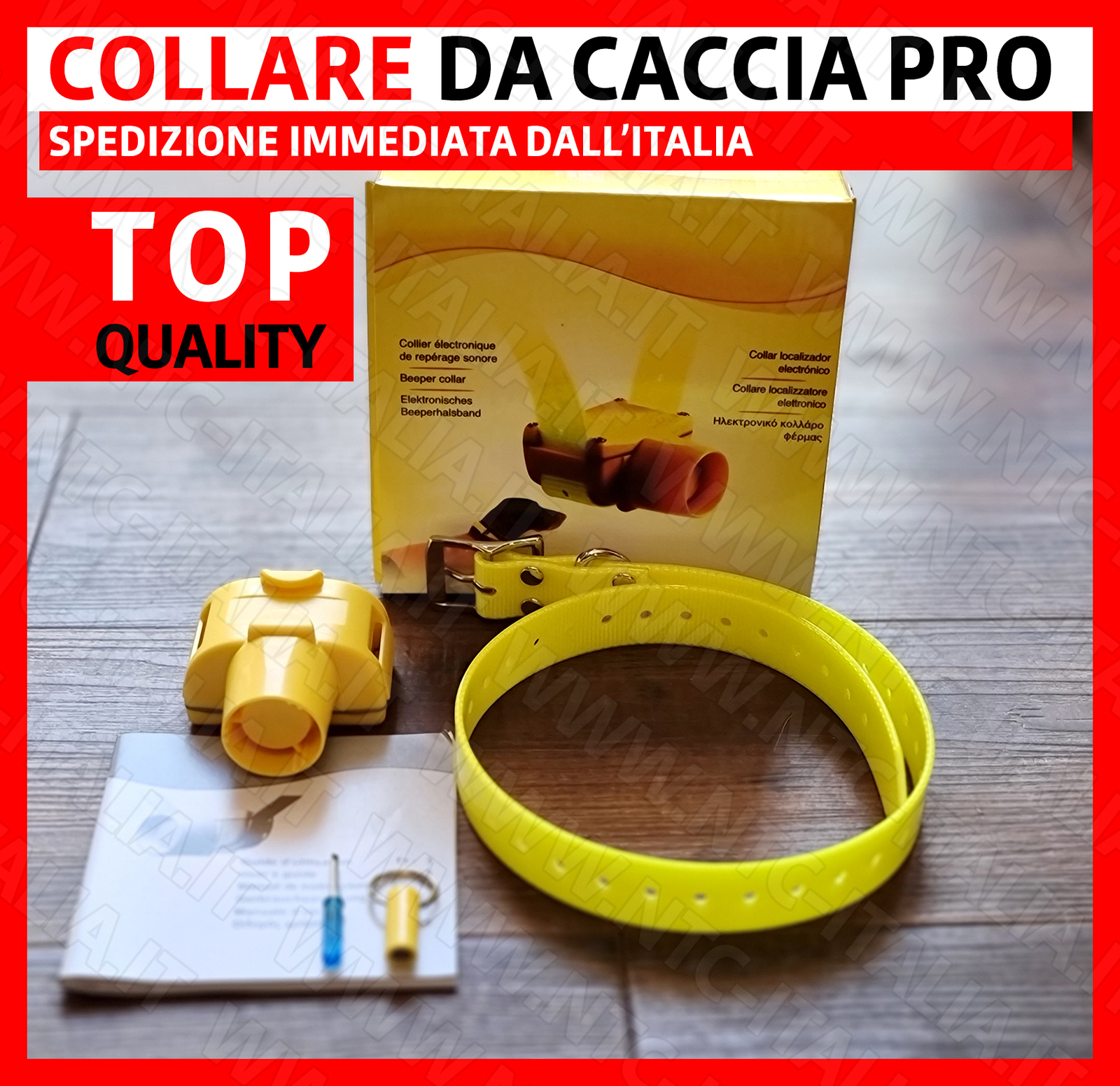 OFFERTA Collare Beeper Cane Caccia | Professionale & Impermeabile - 1