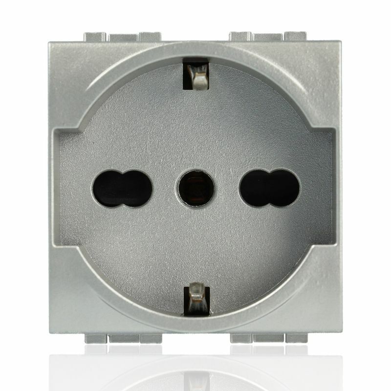 BTICINO NT4140/16 Light Tech - Presa Unel E Bipasso 10/16A