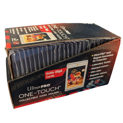 35pt Ultra Pro One-Touch Magnetic Case Display Box mit 25 Mags Kartenschutzfolien