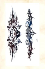  tattoos lower back tramp stamp tiger tribal temporary tattoo