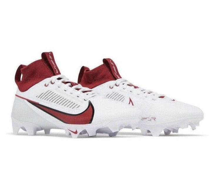 Nike Vapor Edge Pro 360 2 Football Cleats White / Crimson