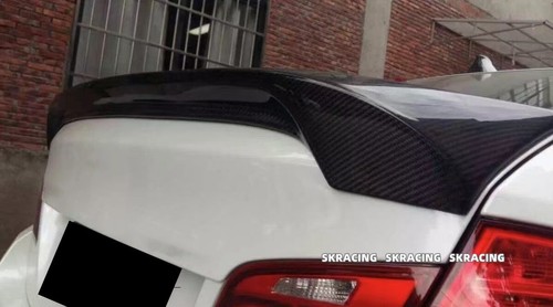 Fits BMW 5 Series M5 F10 2011-16 Real Carbon Fiber Rear Trunk Spoiler Tail Wing - Picture 5 of 16
