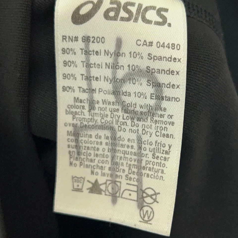 Wichita State Shockers Womens Shirt Large Asics Black Yellow Tank Top NCAA Run - Image 4 of 4