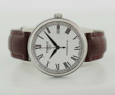 TISSOT Powermatic 80 automatic, 40mm Stainless steel Men's watch T085407 A  | eBay