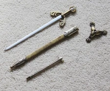 S4867 MINIATURE LETTER ENVELOP OPENER DAGGER KNIFE MARTO EL CID TIZONA SWORD 10"
