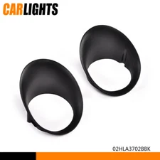 Left+Right Bumper Fog Light Lamp Bezel Cover Fit For 02-08 Dodge Ram 1500-3500