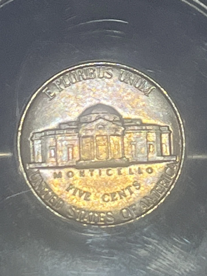 1939-P JEFFERSON NICKEL  ANACS AU-58  5C UNCIRCULATED UNC COIN -Tone - Image 3 of 4