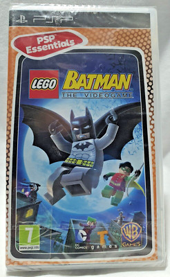Lego Batman: The Videogame Essentials PlayStation Portable SEALED foil w defect