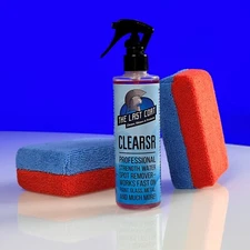 1x 8oz ClearSR Strength Water Spot Remover Fast Clear SR + 2x Applicator TLC [☆]