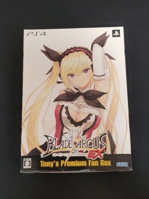 Blade Arcus from Shining EX Tony's Premium Fan Box PS4 Sega Used Japan Boxed