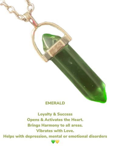Natural Quartz Chakra Crystal Healing Point Cut Gemstone Pendant Reiki Necklace - Picture 7 of 8