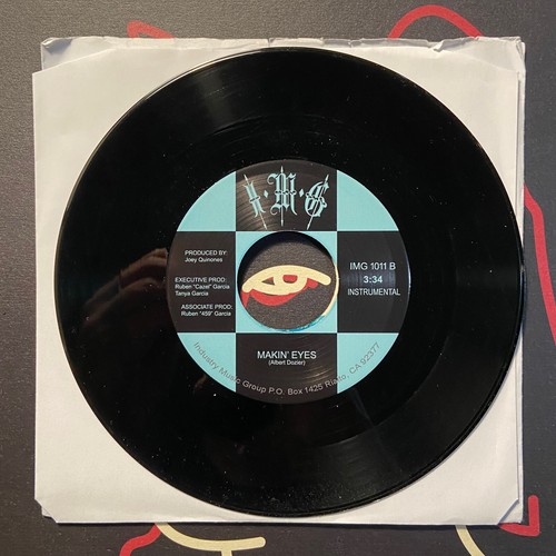 chicano soul funk 7” SWEET CENSATIONS Makin’ Eyes INDUSTRY MUSIC GROUP Lowrider