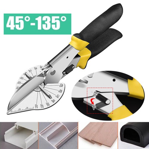 Multi Angle Scissors Trim Mitre Siding Fillet Shear Snips Wire Duct ...