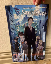 (2)Sasaki and Peeps Promotional Manga Series Crunchyroll Poster Double-Sided