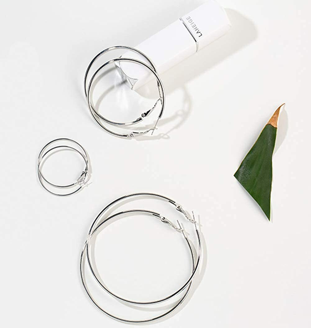 925 Sterling Silver Gold Color Square CZ Circle Small Loop Huggie Hoop Earrings for Women Kids Baby Girls Jewelry from Hoop & Huggie - price 45.78