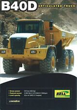 Equipment Brochure - Bell - B40D - Articulated Dump Truck c2006 Mining (E5559)