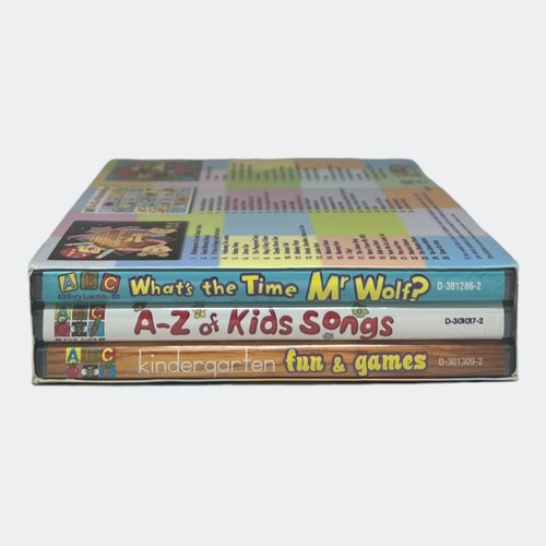 Preschooler's Bumper Box 2 3x CD Set ABC Kids Early Learning 2008 - Brand New - Picture 15 of 21
