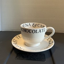 Emma Bridgewater Toast & Marmalade Breakfast Cup /Saucer  Tea Coffee Set 