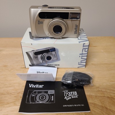 Vivitar PZ3118DB 35mm Film Camera Vintage Photo Date Back Zoom 19643597242| 