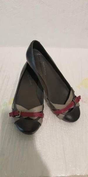 Women Marc O'Polo Heels Grey Leather 37 #MREH